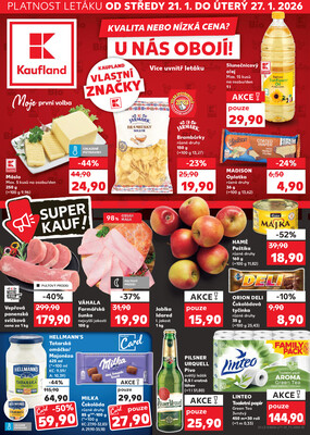 Leták Kaufland 21.1. - 27.1. - Kaufland - Karviná