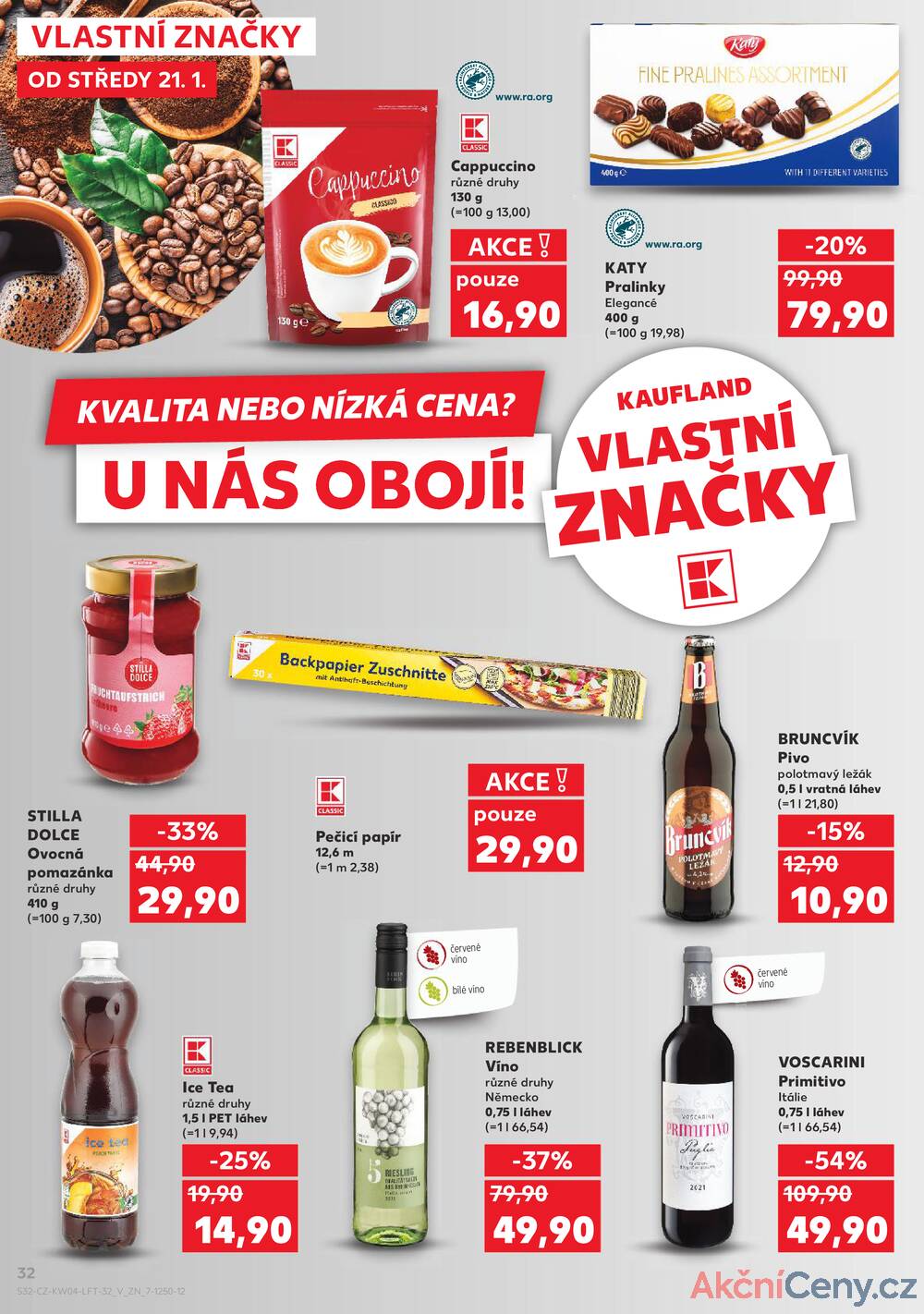 Kaufland 21.1. - 27.1. - Kaufland - Brno - Bohunice