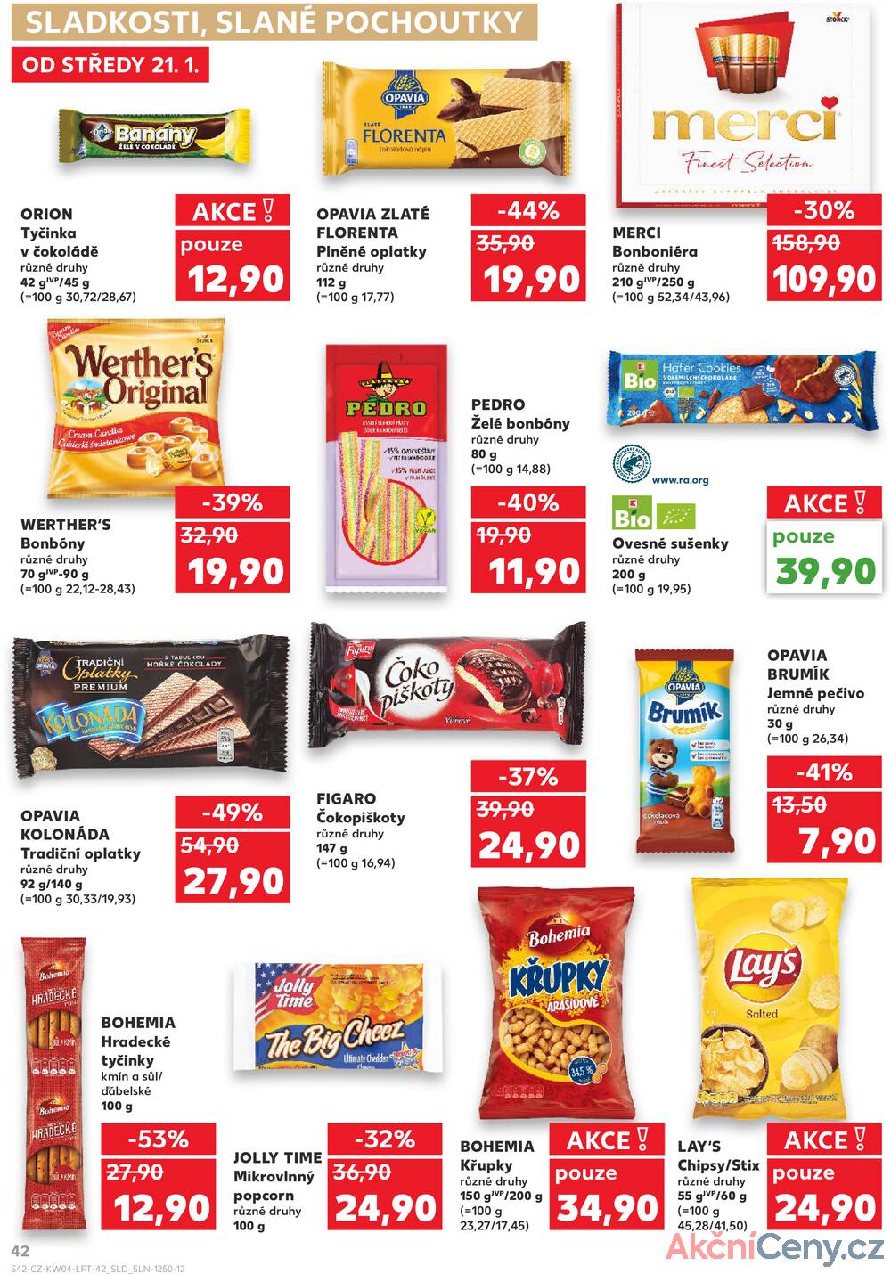 Kaufland 21.1. - 27.1. - Kaufland - Chomutov - centrum