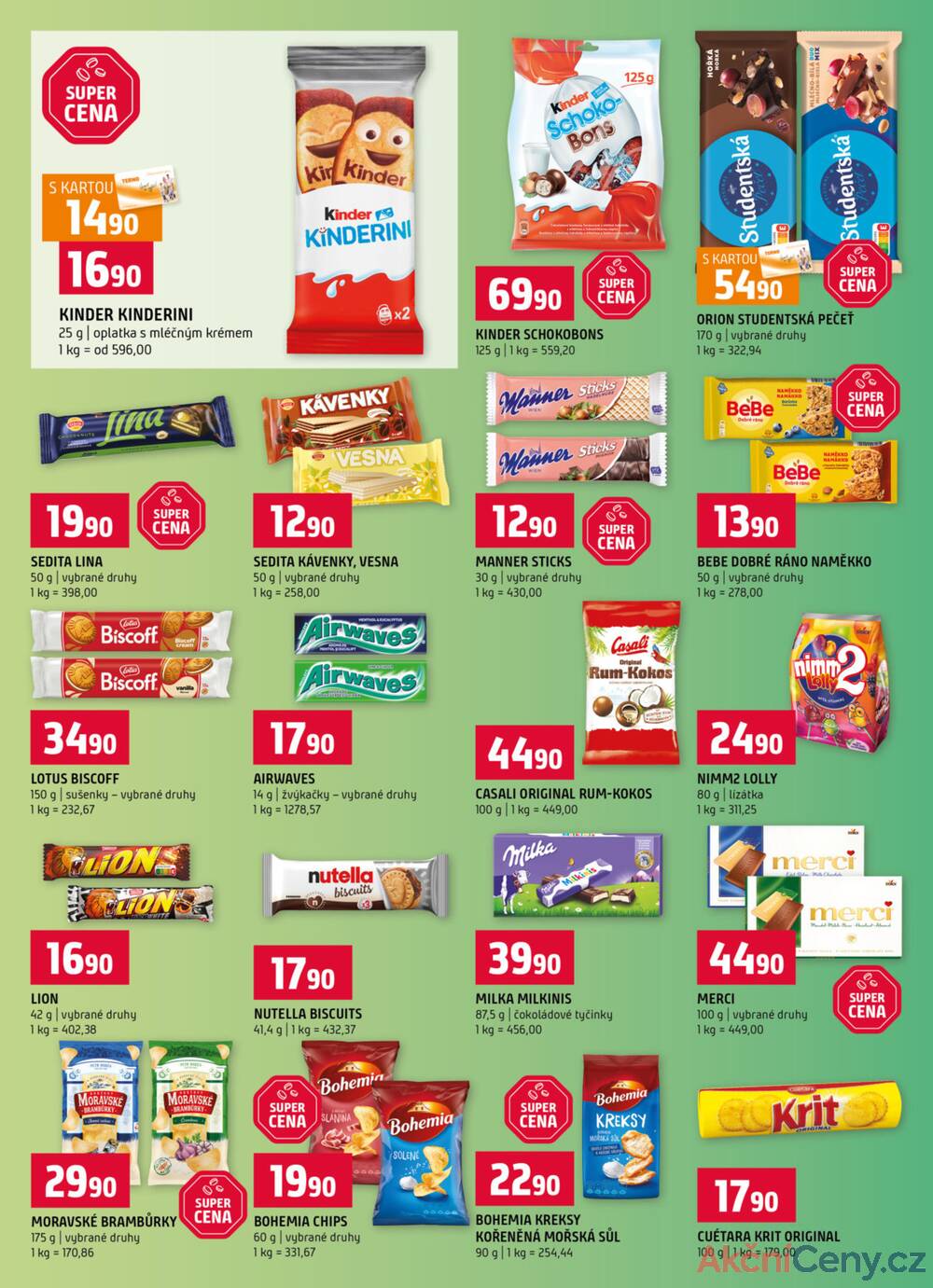 Terno České Budějovice, Třeboň, Trhové sviny, Bechyně, Týn nad Vltavou, Hradec Králové, Borovany, Olomouc od 21.1. do 27.1.2026