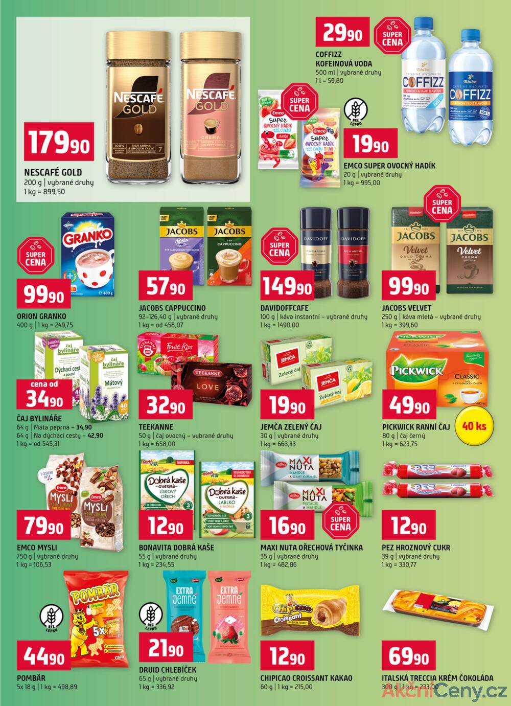 Terno České Budějovice, Třeboň, Trhové sviny, Bechyně, Týn nad Vltavou, Hradec Králové, Borovany, Olomouc od 21.1. do 27.1.2026