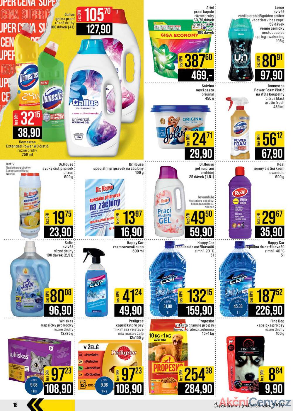 JIP Cash & Carry České Budějovice, Most, Náchod, Polička, Sušice a Svoboda nad Úpou od 21.1. do 27.1.2026