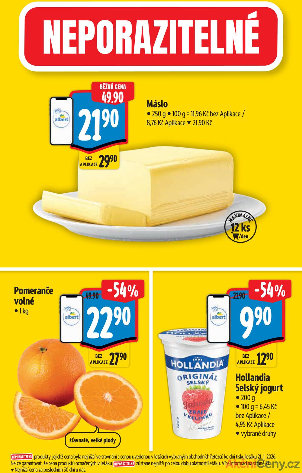 Albert Hypermarket Jihomoravský od 28.1. do 3.2.2026