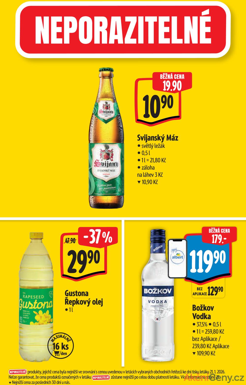 Albert Hypermarket Jihomoravský od 28.1. do 3.2.2026