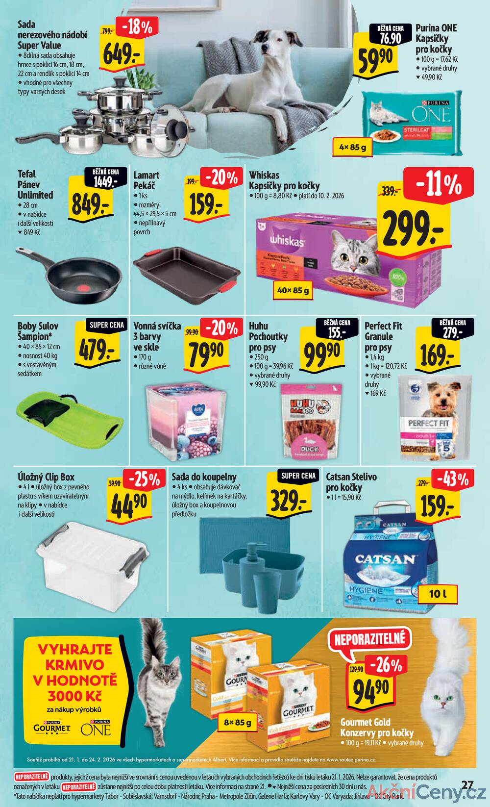 Albert Hypermarket Jihomoravský od 28.1. do 3.2.2026