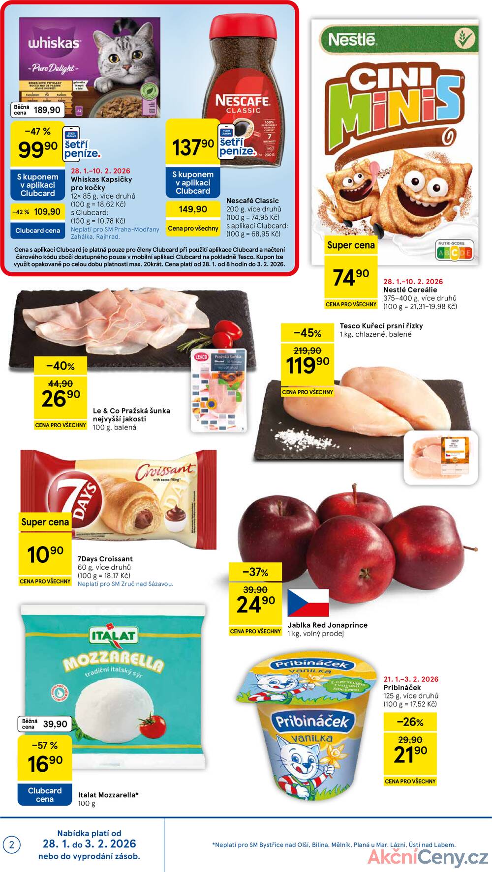 Leták Tesco - Tesco supermarkety od 28.1. do 3.2.2026 - strana 2