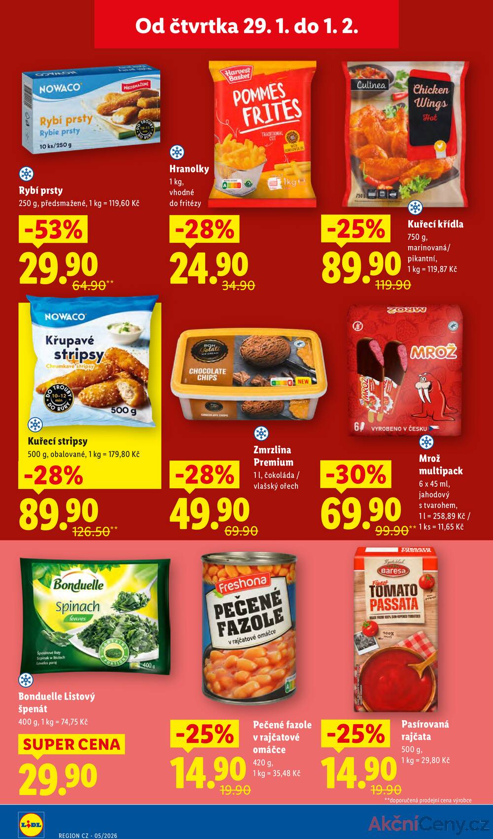 Lidl Čtvrtek od 29.1. do 1.2.2026