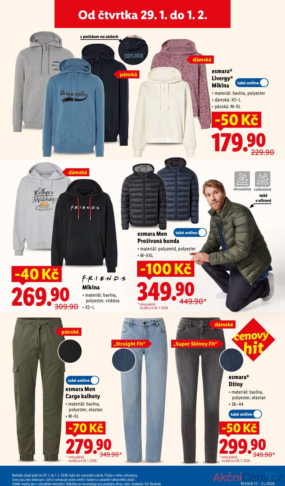 Lidl Čtvrtek od 29.1. do 1.2.2026