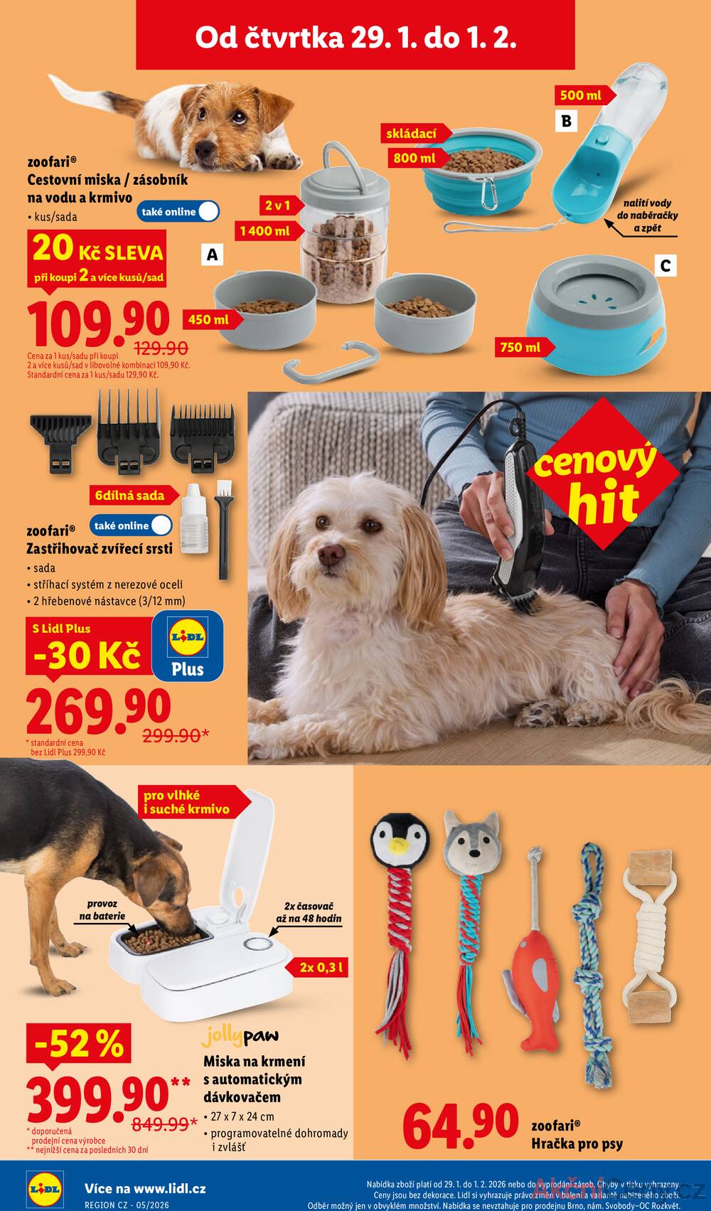 Lidl Čtvrtek od 29.1. do 1.2.2026