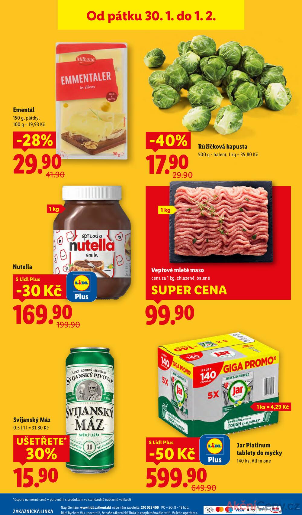 Lidl Čtvrtek od 29.1. do 1.2.2026