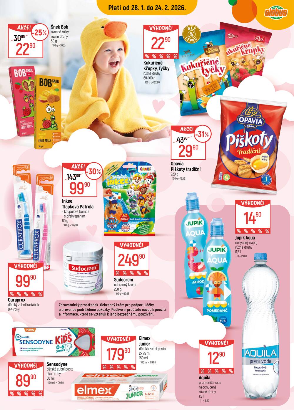 Akční leták Globus 28.1. - 24.2.2026 - Globus Jenišov u Karlových Varů