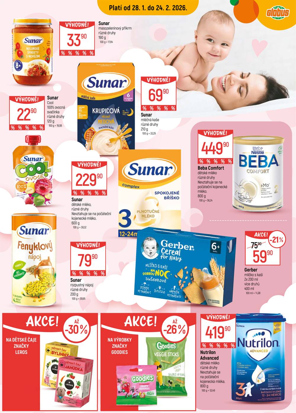 Leták Globus - Akční leták Globus 28.1. - 24.2.2026 - Globus Ostrava - strana 2