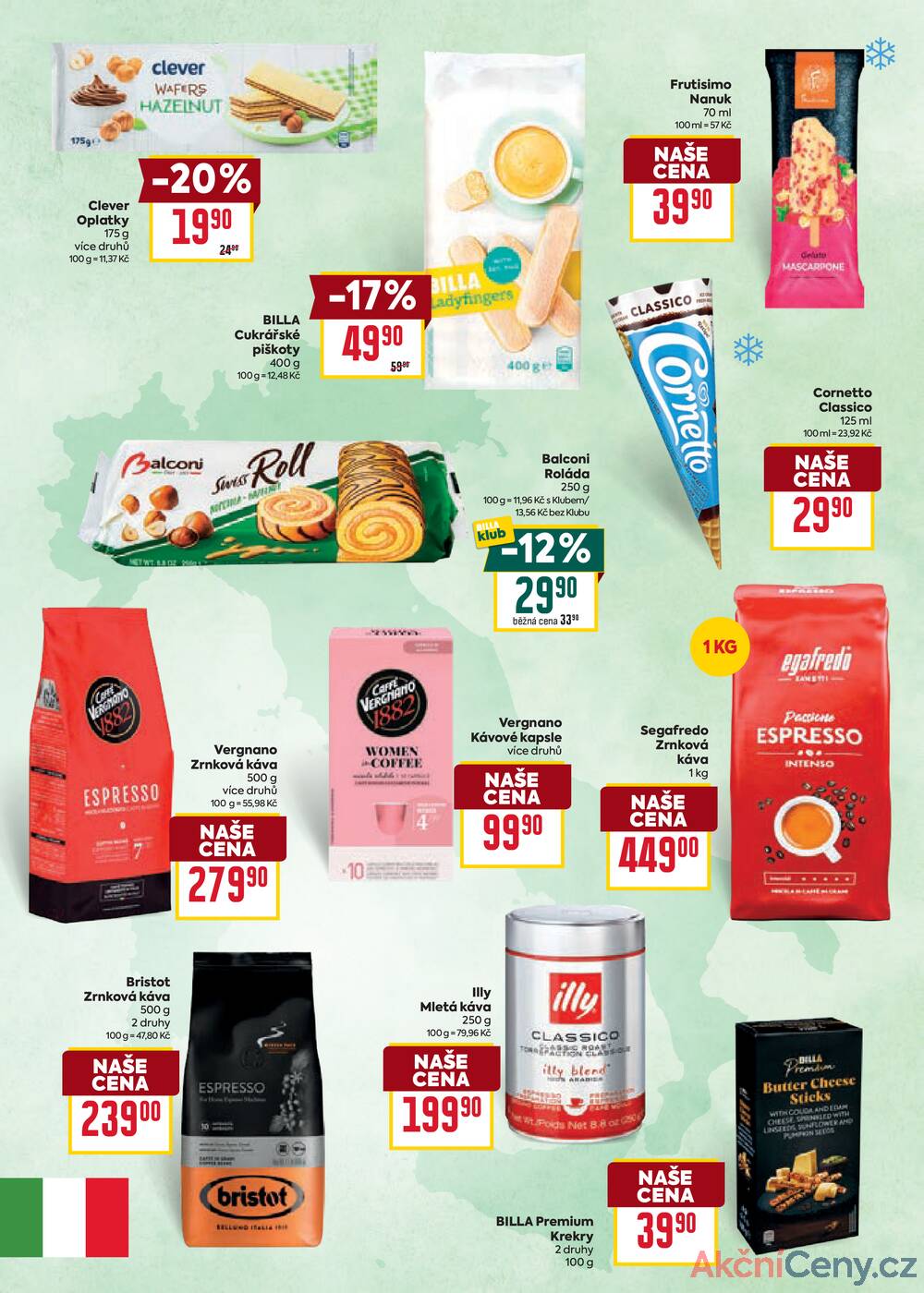 BILLA katalog Chutě světa od 21.1. do 10.2.2026