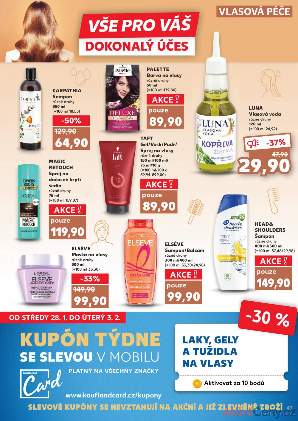 Kaufland 28.1. - 3.2. - Kaufland - Praha 3 (Jarov)