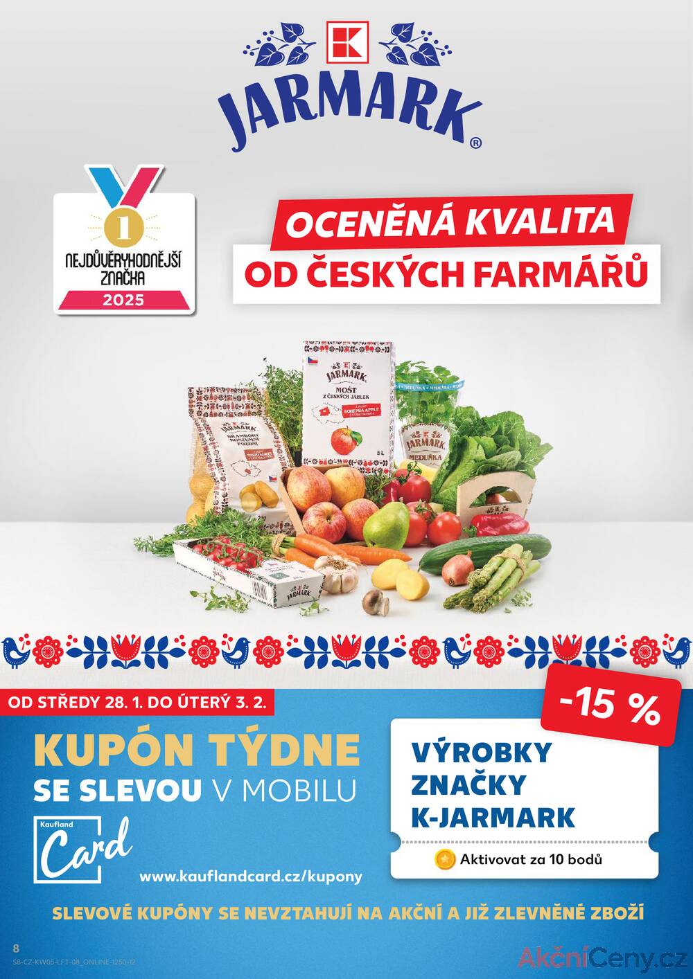Kaufland 28.1. - 3.2. - Kaufland - Praha 8 (Libeň)