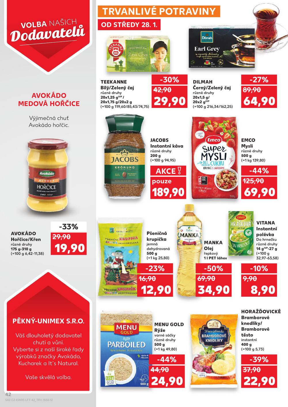 Kaufland 28.1. - 3.2. - Kaufland - Bruntál