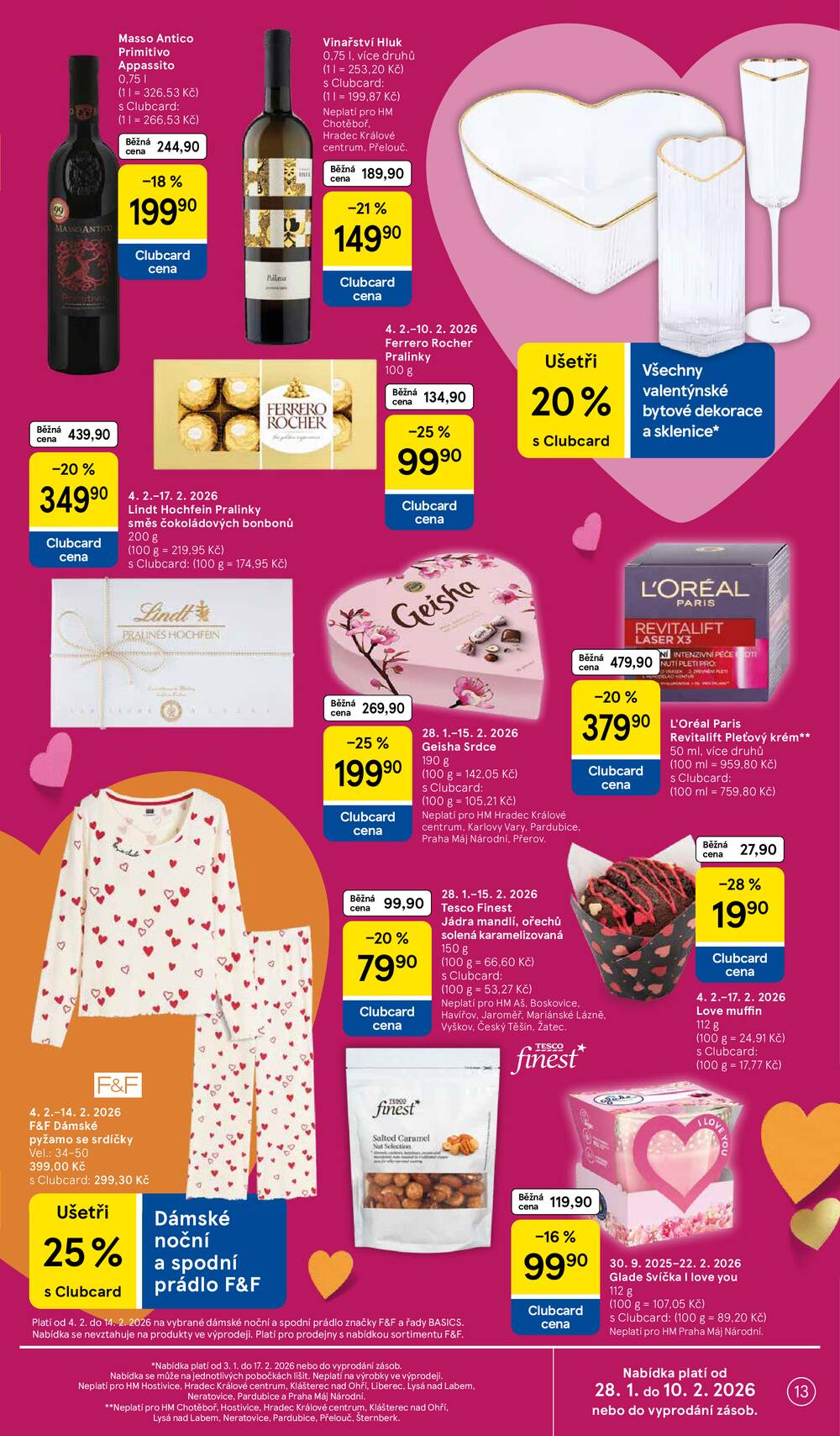 Tesco malé hypermarkety od 4.2. do 10.2.2026