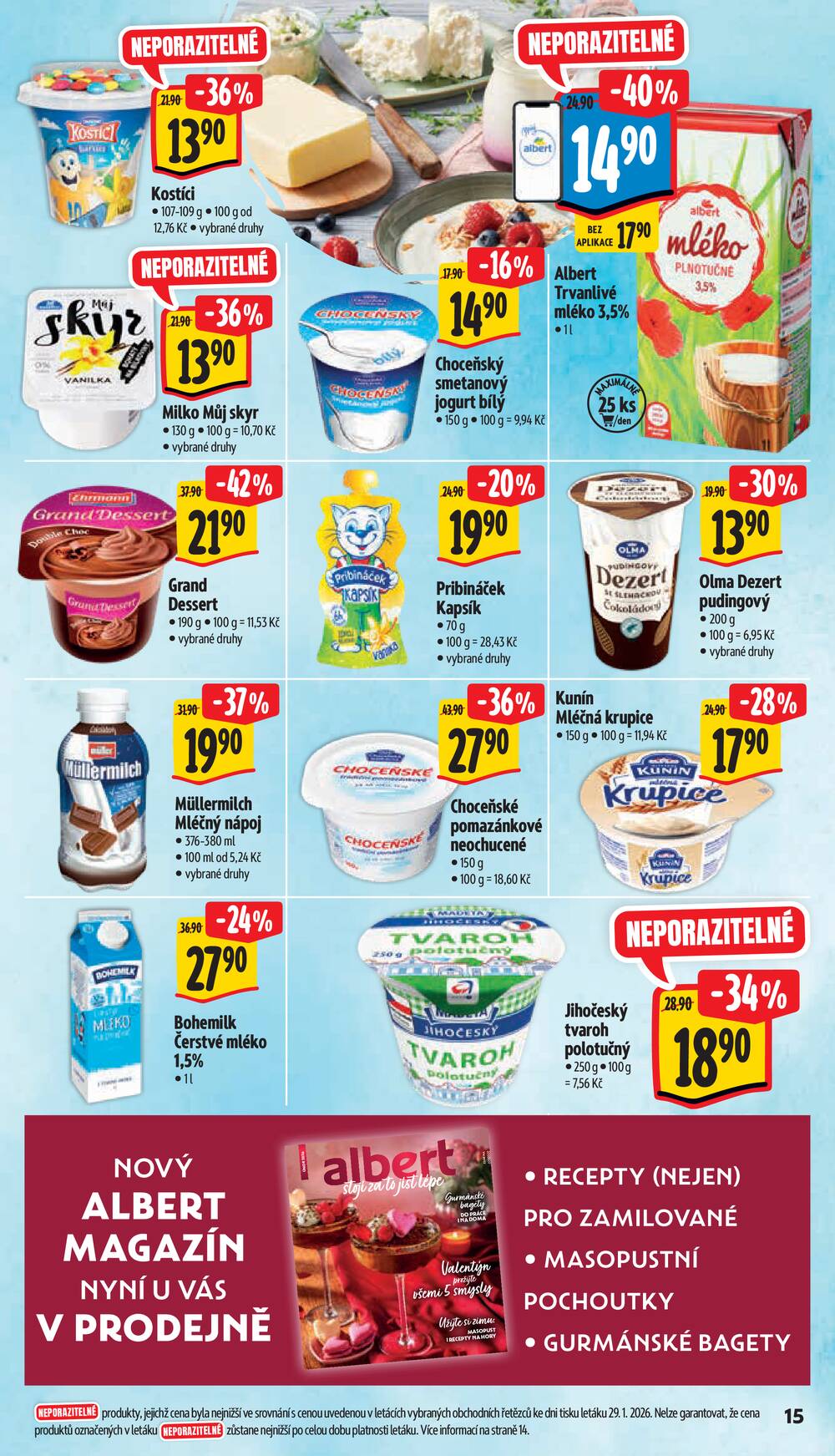 Albert Supermarket od 4.2. do 10.2.2026