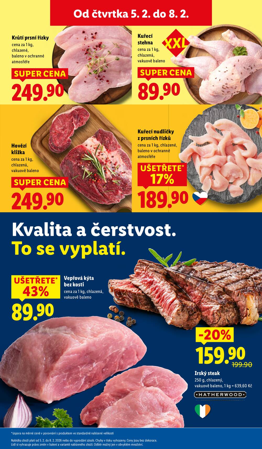 Lidl Čtvrtek od 5.2. do 8.2.2026