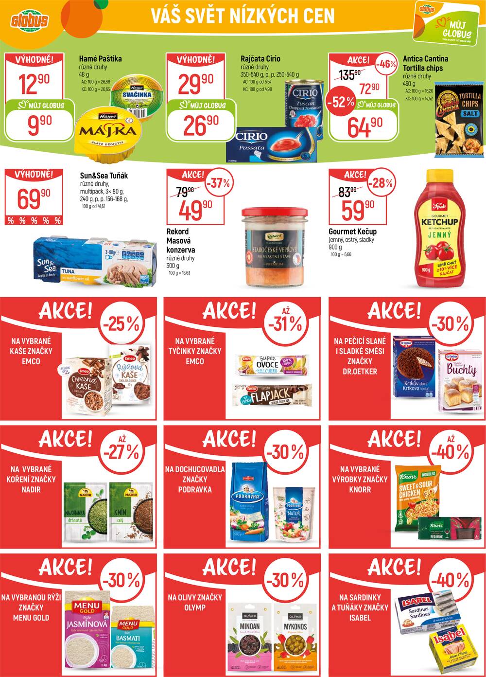 Akční leták Globus 4.2. - 10.2.2026 - Globus Praha - Zličín