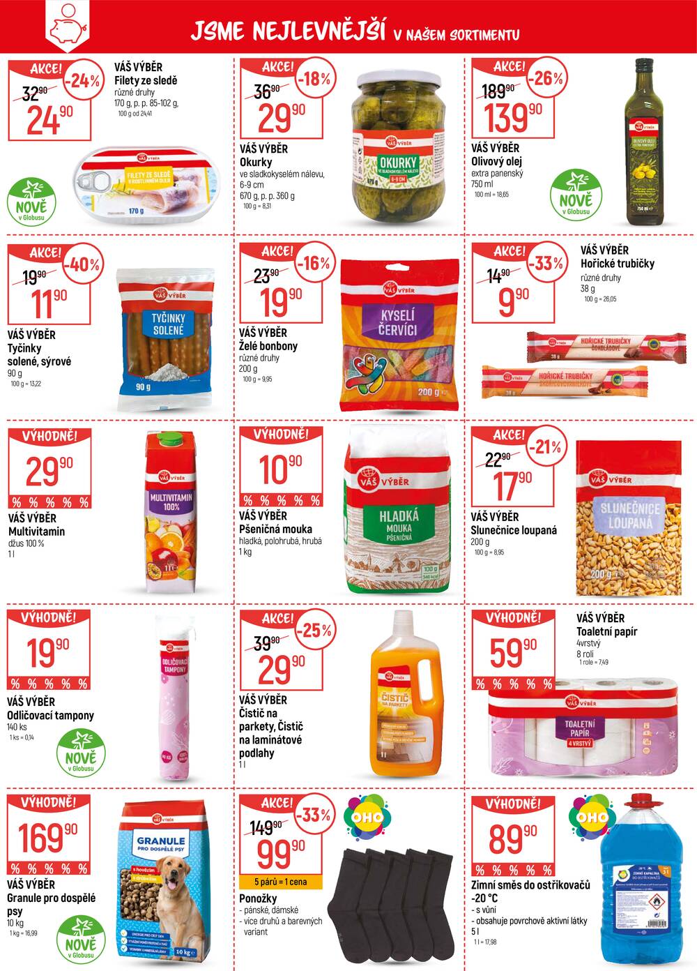 Leták Globus - Akční leták Globus 4.2. - 10.2.2026 - Globus Chomutov - strana 4