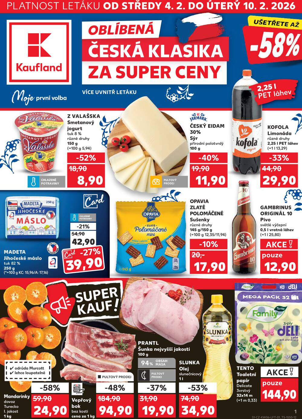 Kaufland 4.2. - 10.2. - Kaufland - Šumperk