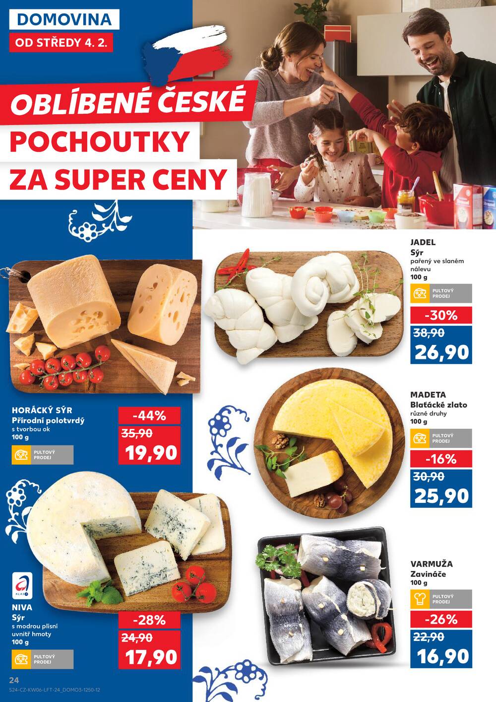 Leták Kaufland - Kaufland 4.2. - 10.2. - Kaufland - Ostrov - Jáchymovská - strana 24