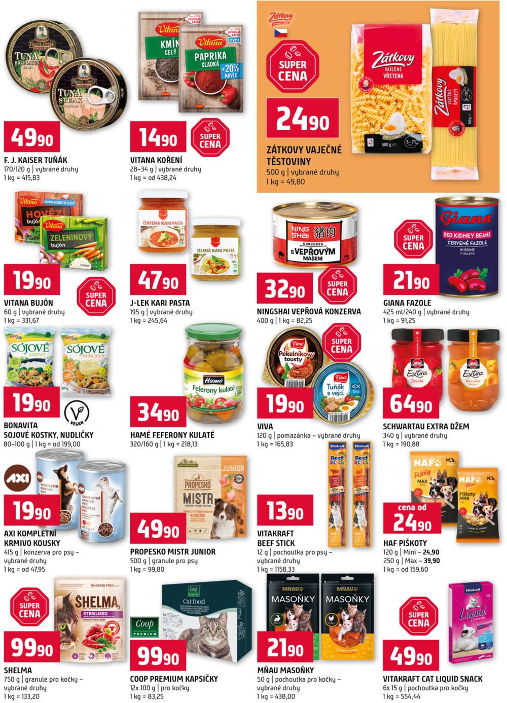 Terno České Budějovice, Hradec Králové, Olomouc, Bechyně, Třeboň, Trhové sviny, Bechyně, Týn nad Vltavou, Borovany od 11.2. do 17.2.2026