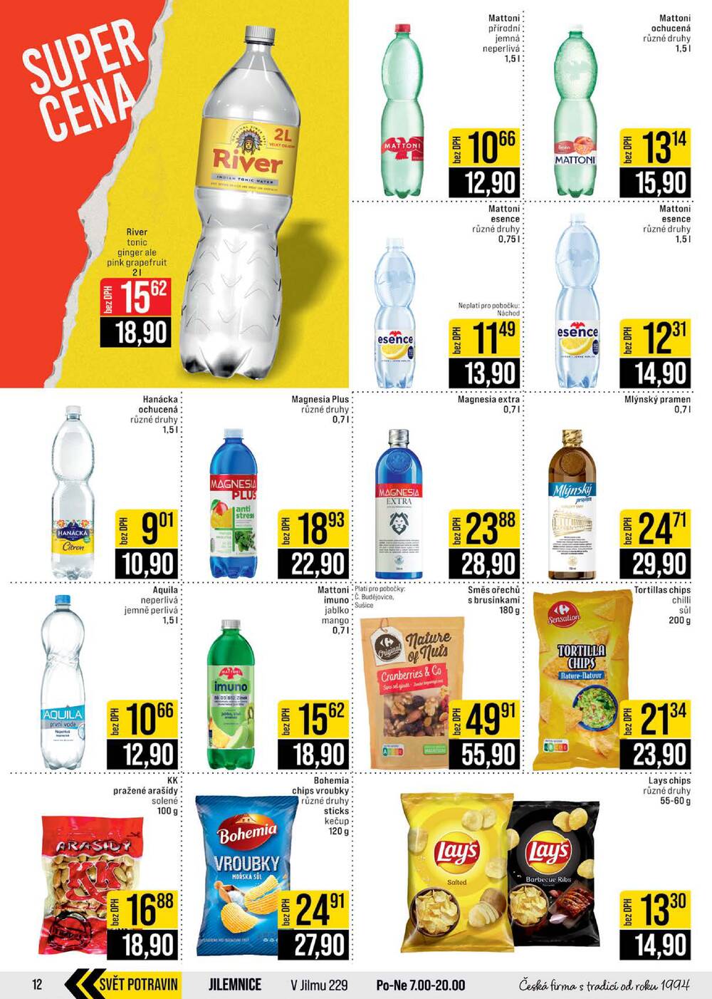 Leták JIP - JIP Cash & Carry České Budějovice, Most, Náchod, Polička, Sušice a Svoboda nad Úpou od 4.2. do 10.2.2026 - strana 12