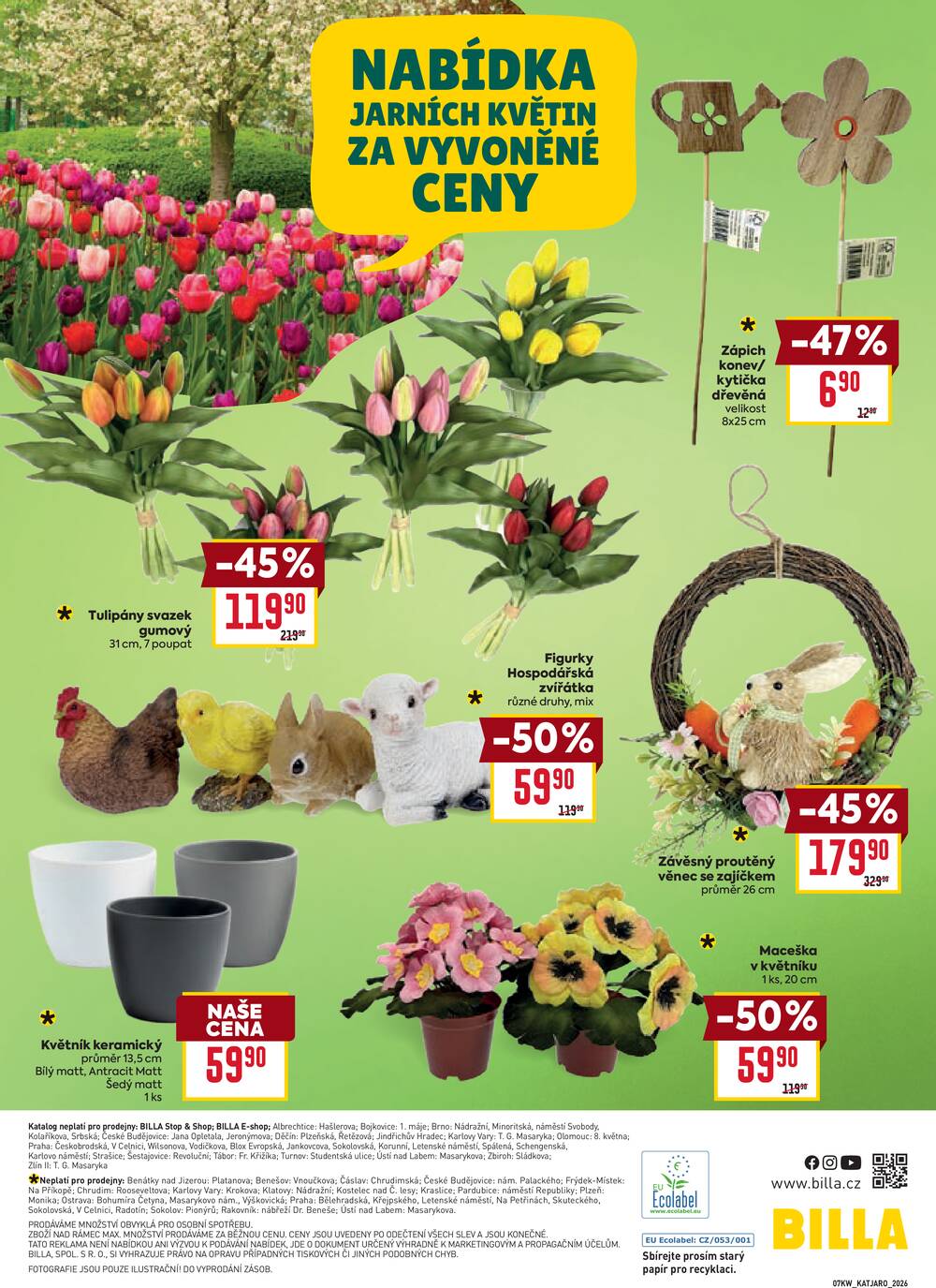 BILLA katalog Jaro od 11.2. do 3.3.2026