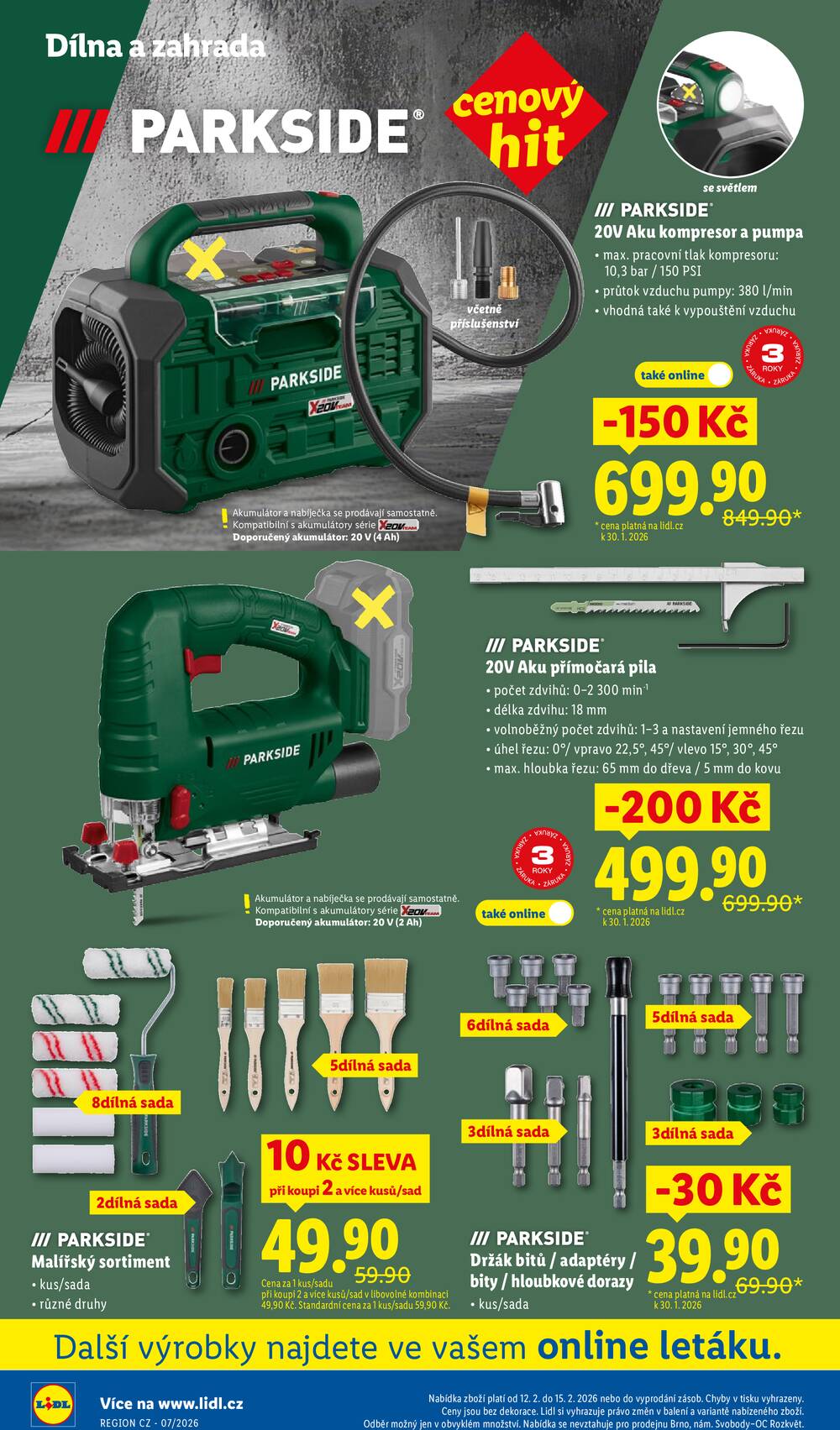 Lidl Čtvrtek od 12.2. do 15.2.2026