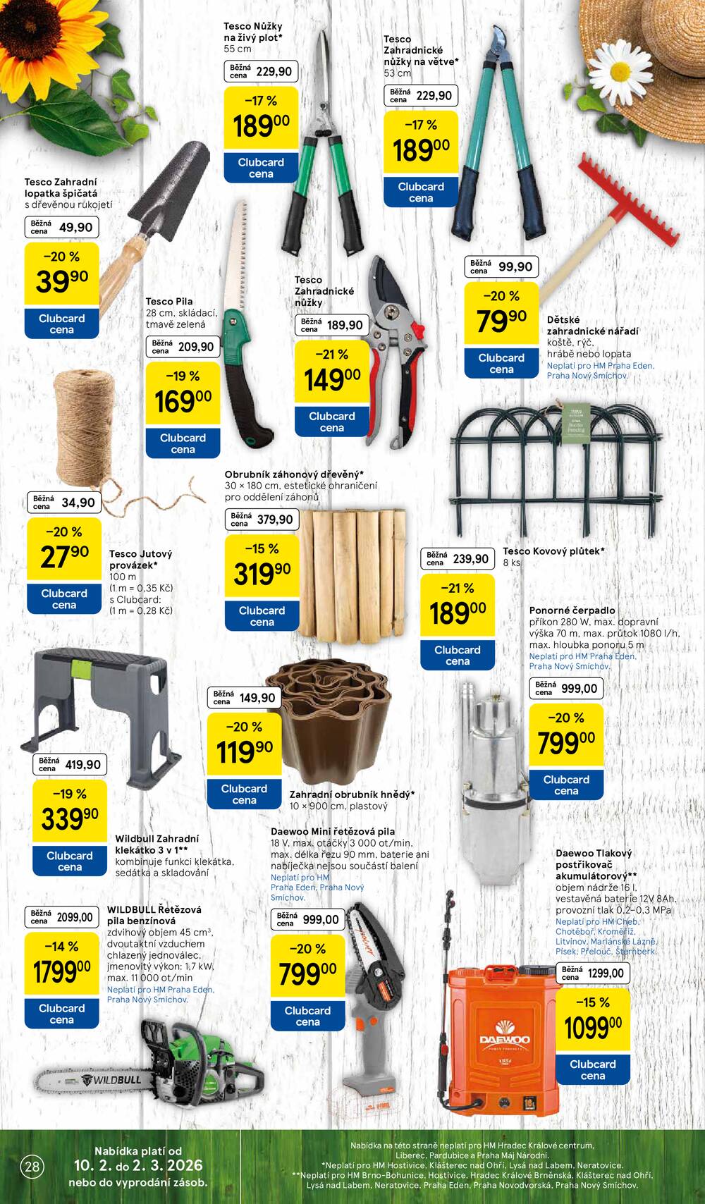 Tesco malé hypermarkety od 11.2. do 17.2.2026