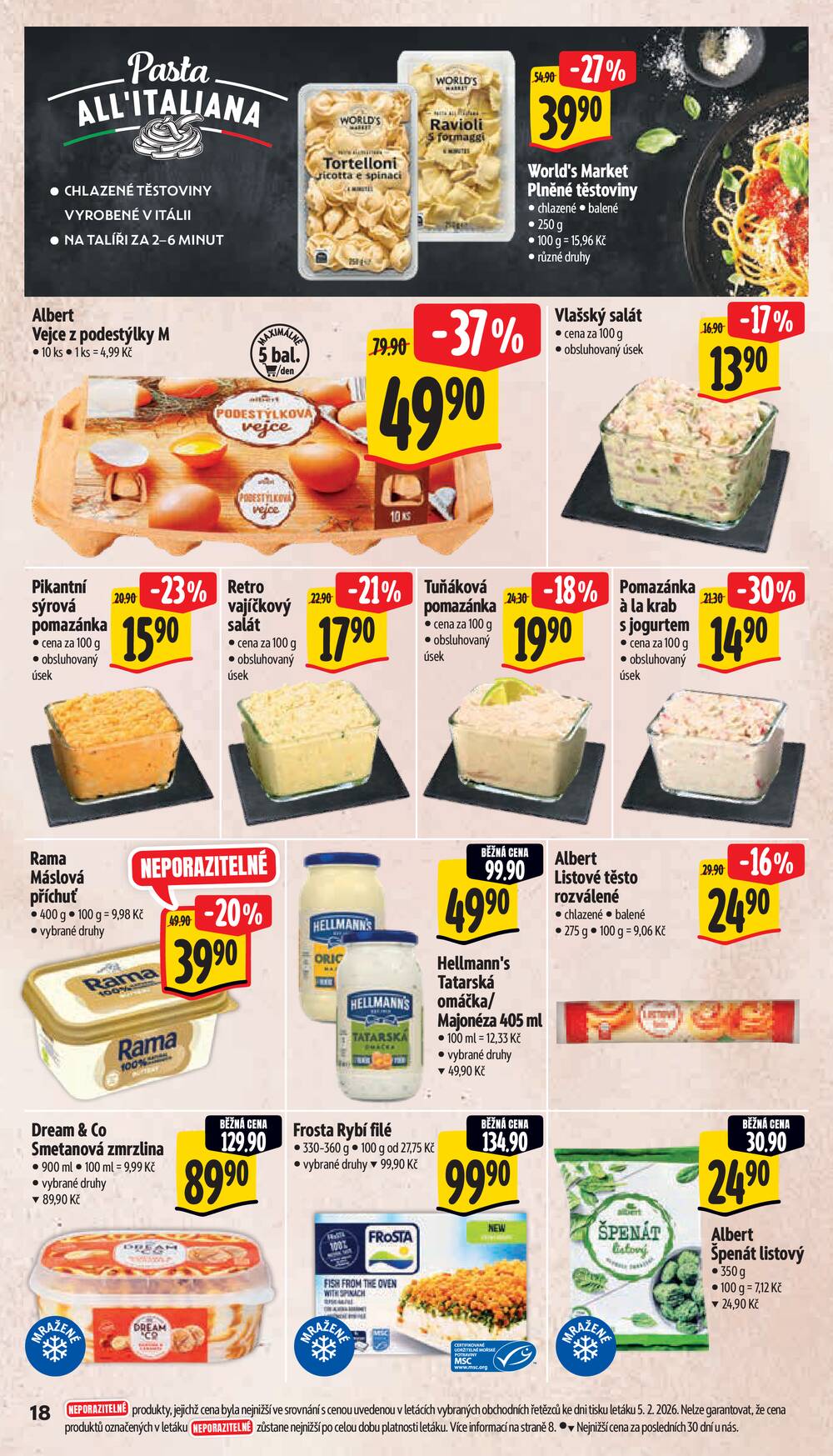 Albert Supermarket od 11.2. do 17.2.2026