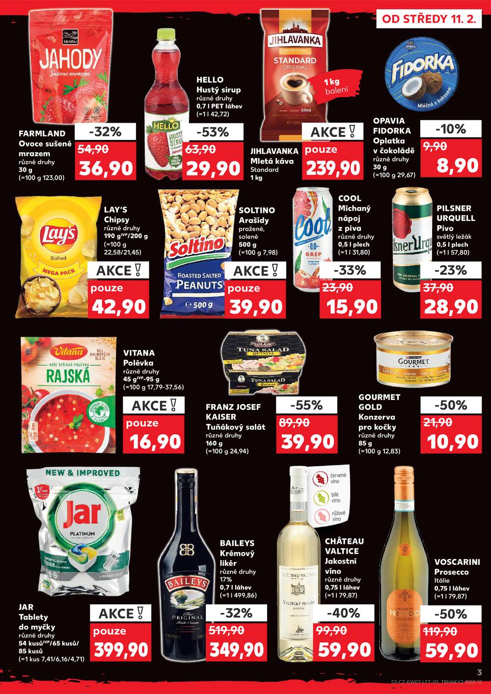 Kaufland 11.2. - 17.2. - Kaufland - Praha 3 (Jarov)