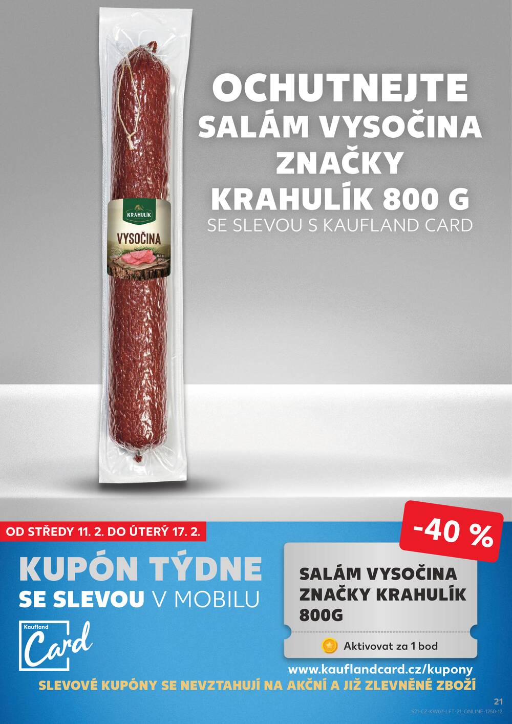 Kaufland 11.2. - 17.2. - Kaufland - Vrchlabí