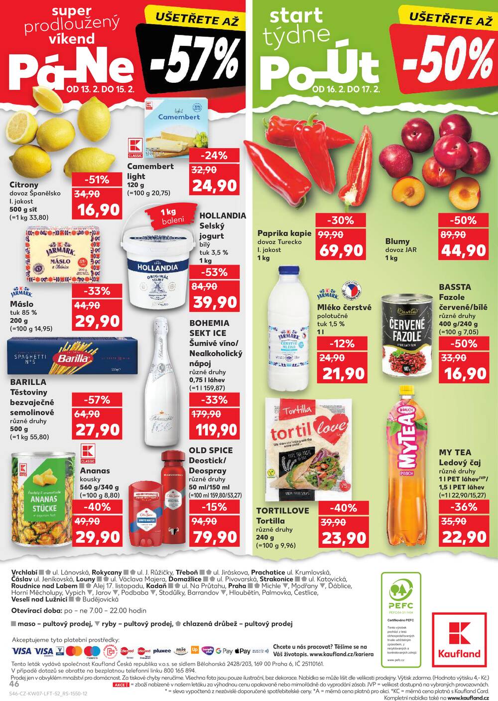 Kaufland 11.2. - 17.2. - Kaufland - Vrchlabí