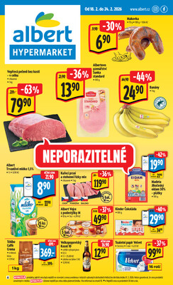 Leták Albert Hypermarket Jihomoravský od 18.2. do 24.2.2026