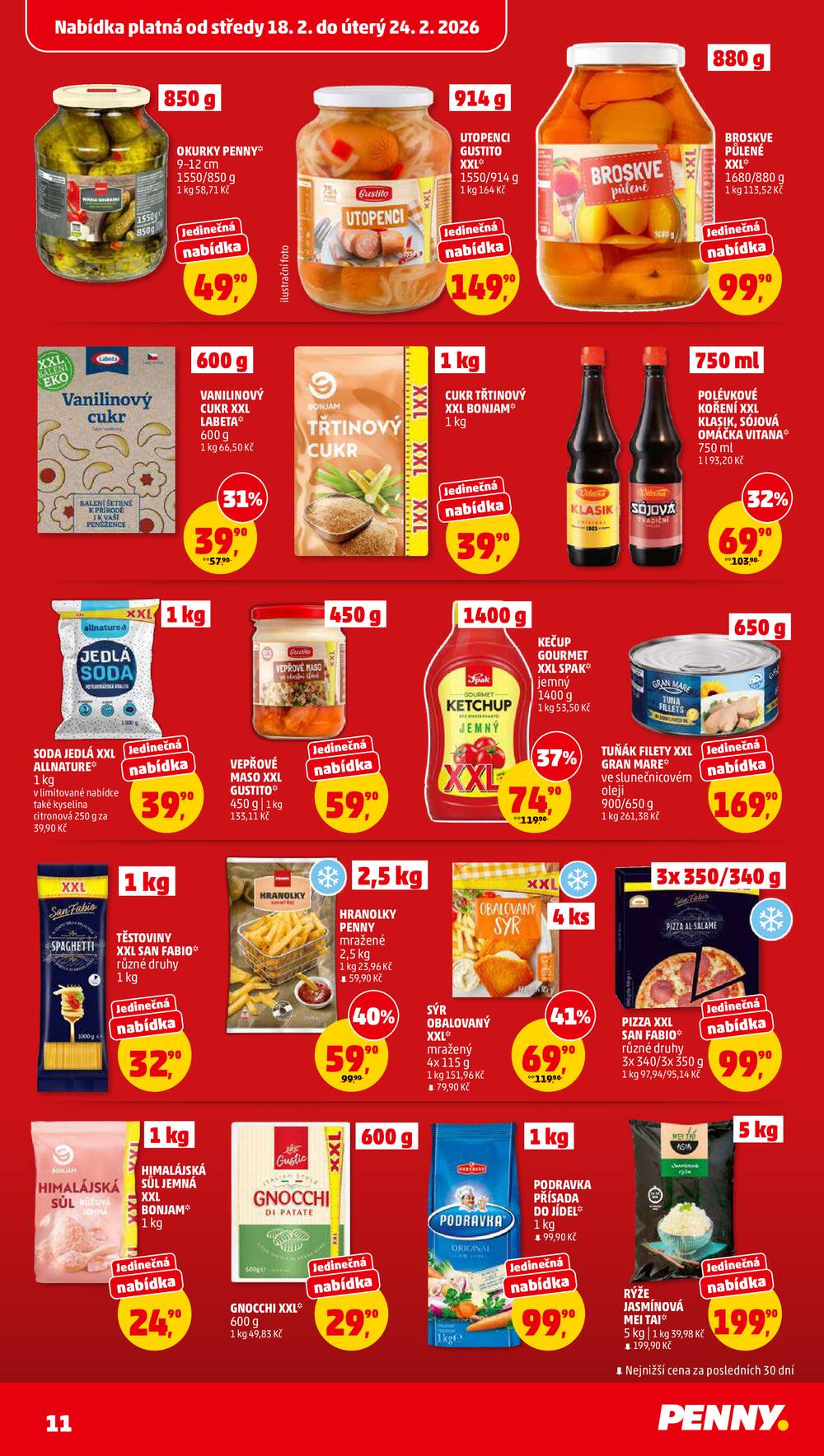Penny Market od 18.2. do 24.2.2026