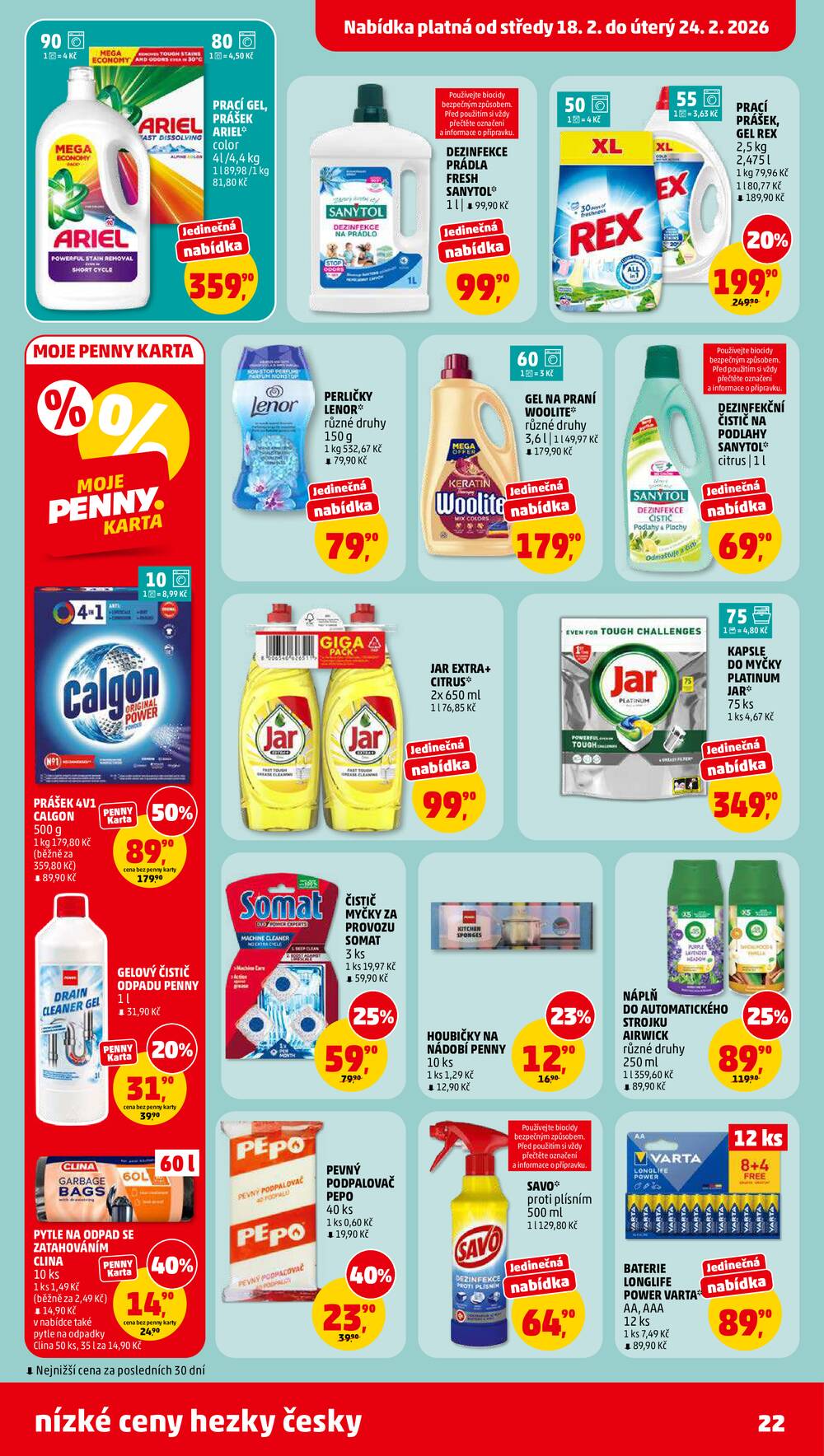 Leták Penny Market - Penny Market od 18.2. do 24.2.2026 - strana 22