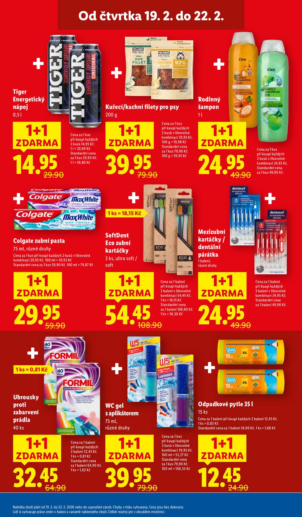 Lidl Čtvrtek od 19.2. do 22.2.2026