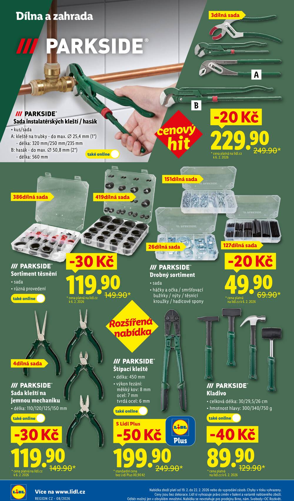 Lidl Čtvrtek od 19.2. do 22.2.2026