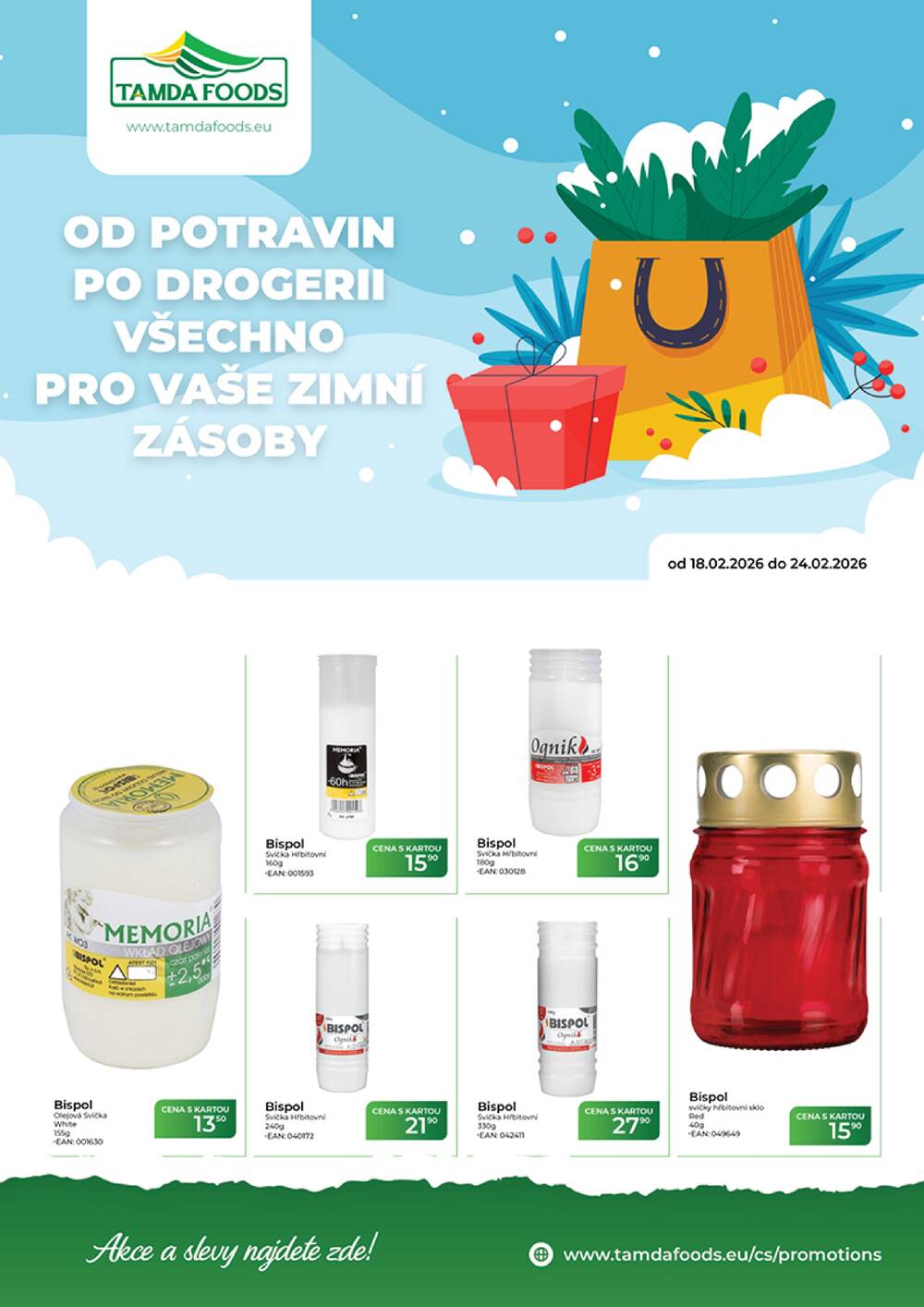 Leták Tamda Foods - Tamda Foods od 18.2. do 24.2.2026 - strana 1