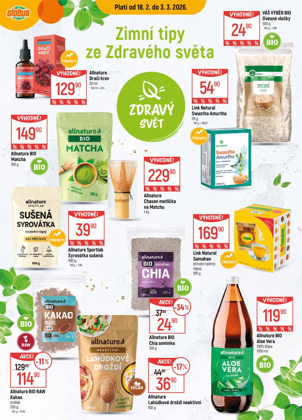Leták Globus - Akční leták Globus 18.2. - 24.2.2026 - Globus České Budějovice - strana 15