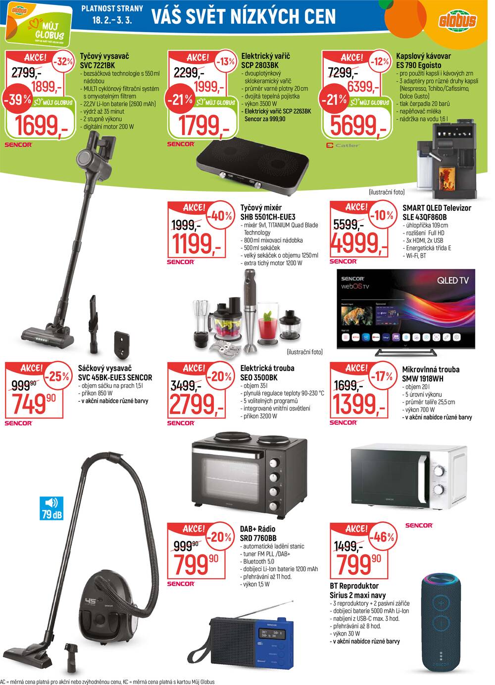 Leták Globus - Akční leták Globus 18.2. - 24.2.2026 - Globus České Budějovice - strana 34