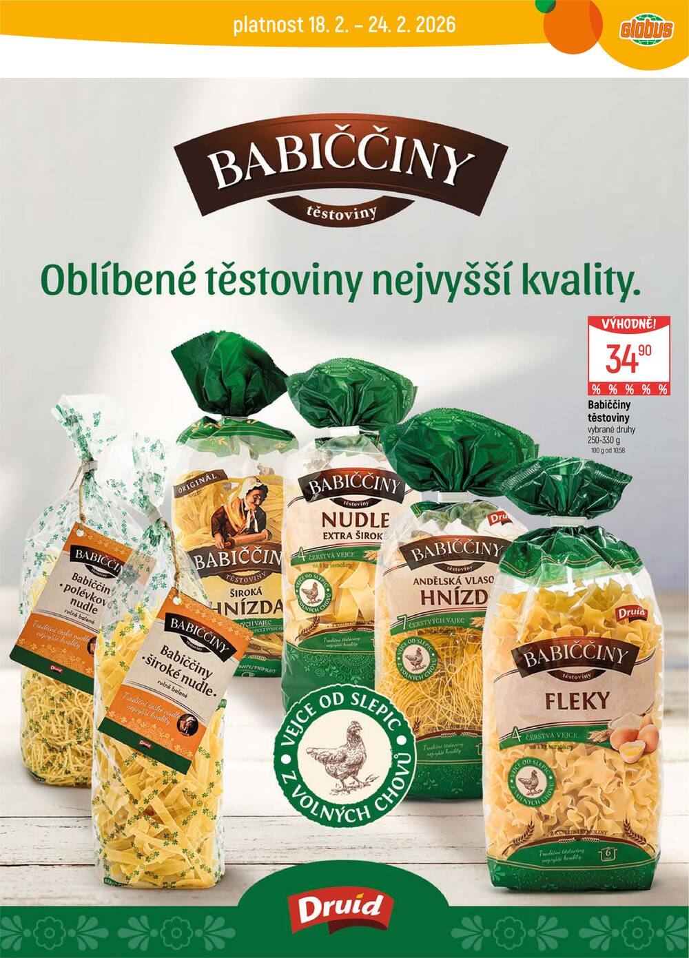 Leták Globus - Akční leták Globus 18.2. - 24.2.2026 - Globus Jenišov u Karlových Varů - strana 27 Leták Globus - Akční leták Globus 18.2. - 24.2.2026 - Globus Jenišov u Karlových Varů - strana 27