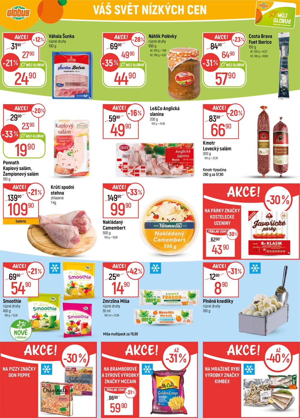 Akční leták Globus 18.2. - 24.2.2026 - Globus Pardubice