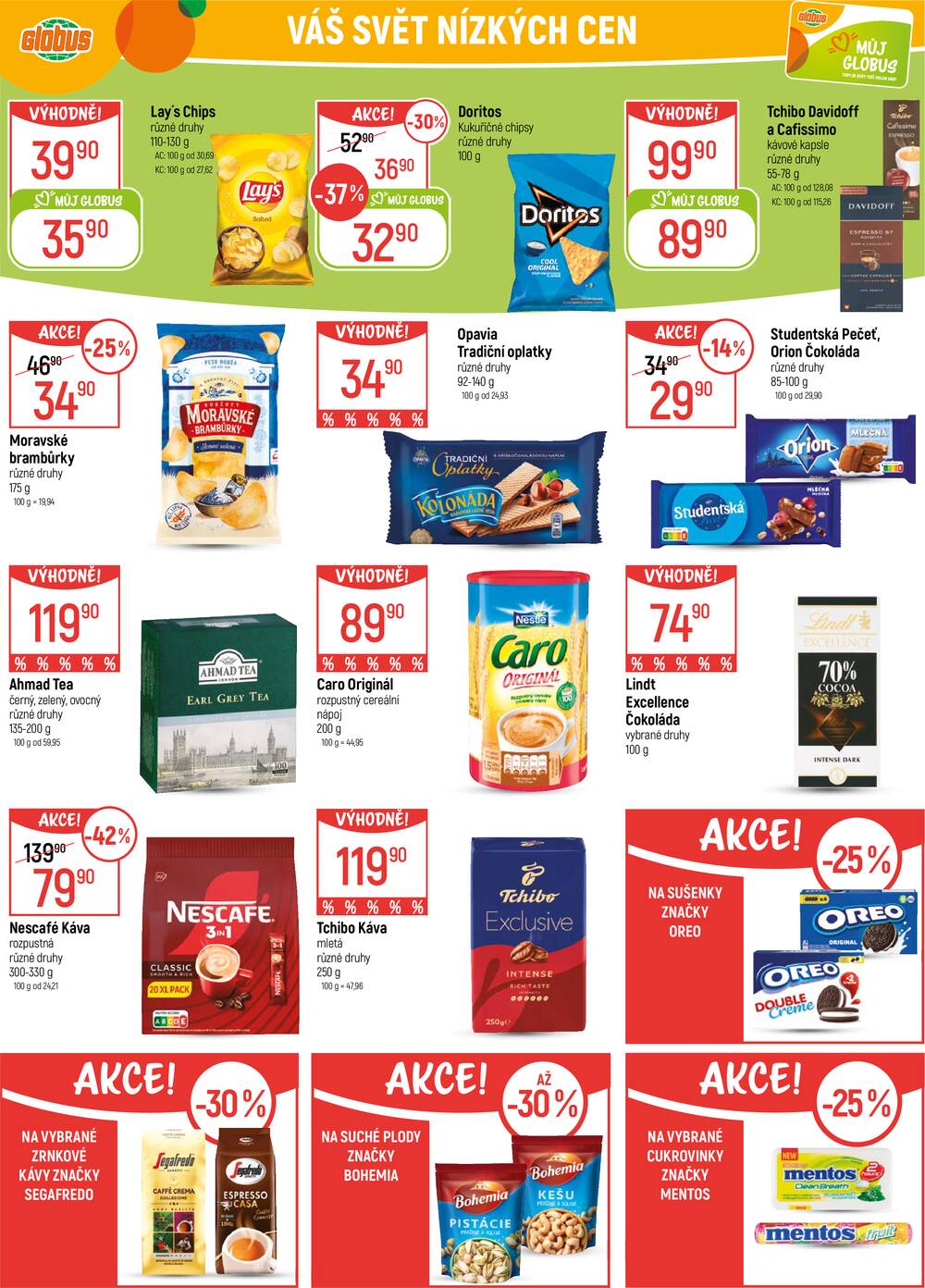 Akční leták Globus 18.2. - 24.2.2026 - Globus Pardubice