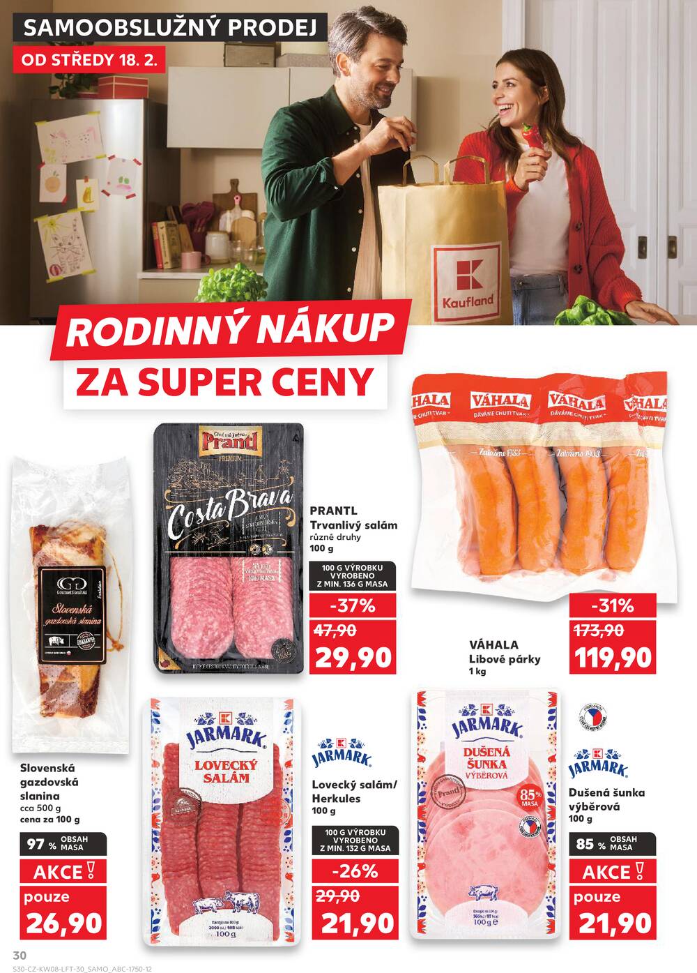 Leták Kaufland - Kaufland 18.2. - 24.2. - Kaufland - Litoměřice - strana 30