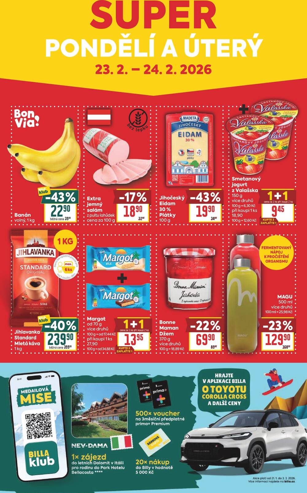 BILLA od 18.2. do 24.2.2026