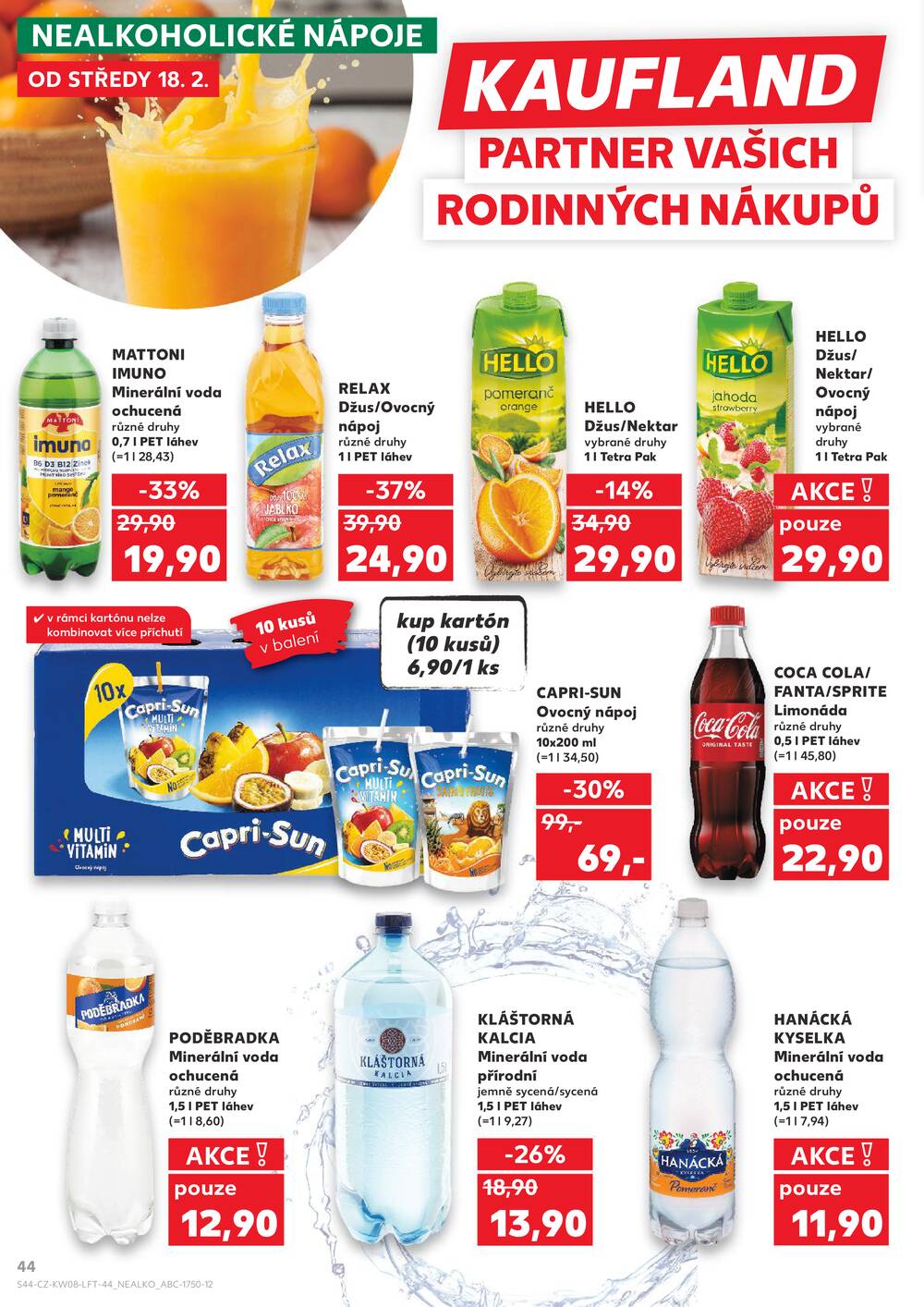 Kaufland 18.2. - 24.2. - Kaufland - Pelhřimov